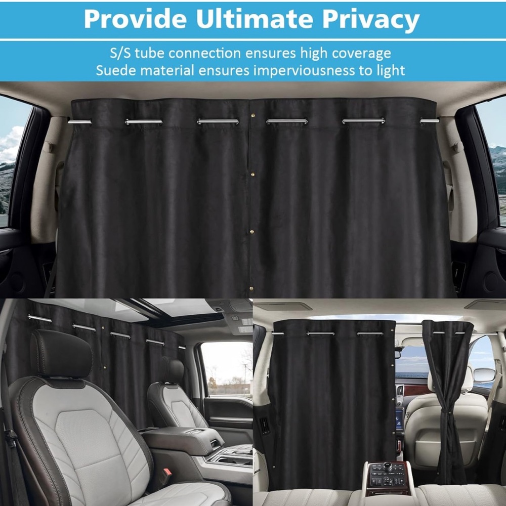Car Divider Curtain Privacy